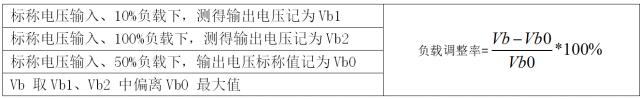 負載調整率計算公式